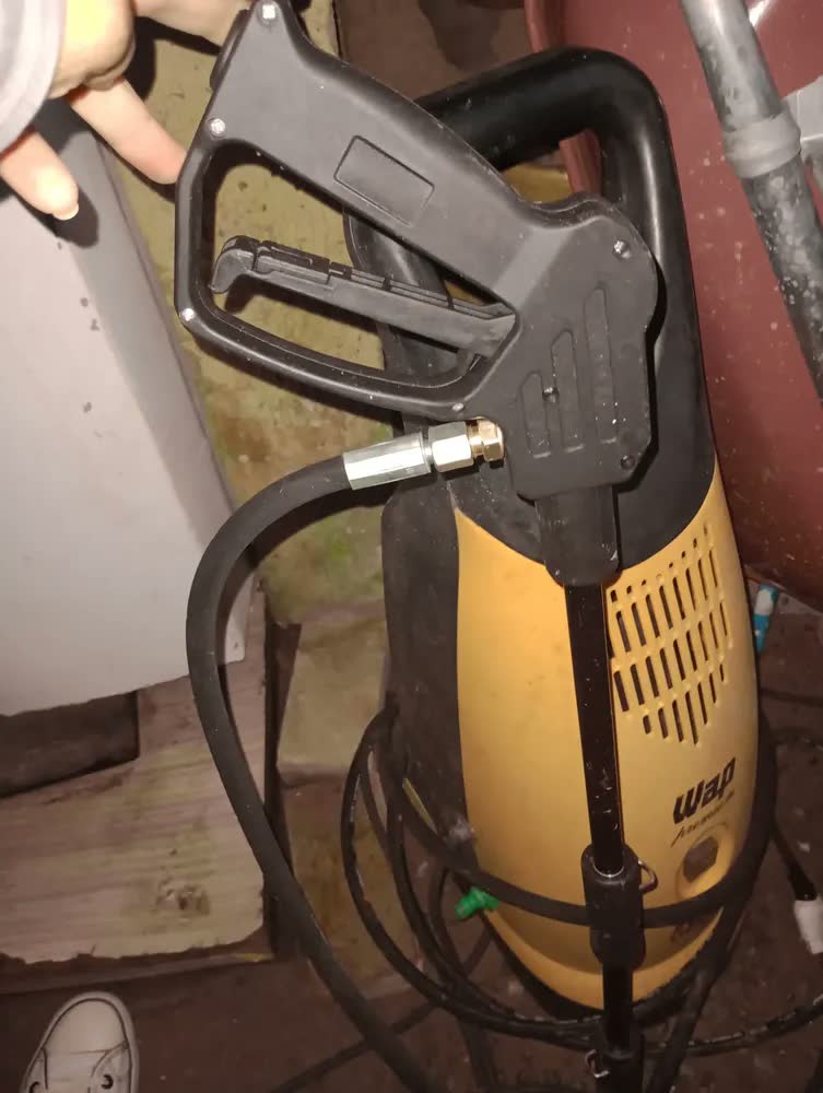foto de Pistola + Lança + Baioneta Para Wap Ousada Plus 2200, Excellent, EcoWash 2350 , Tekna HLX95 HLX110 HLX140 - BJB equipamentos