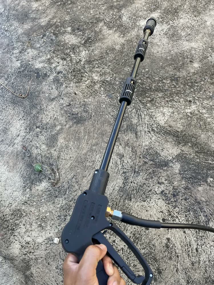 foto de Pistola + Lança + Baioneta Para Wap Ousada Plus 2200, Excellent, EcoWash 2350 , Tekna HLX95 HLX110 HLX140 - BJB equipamentos