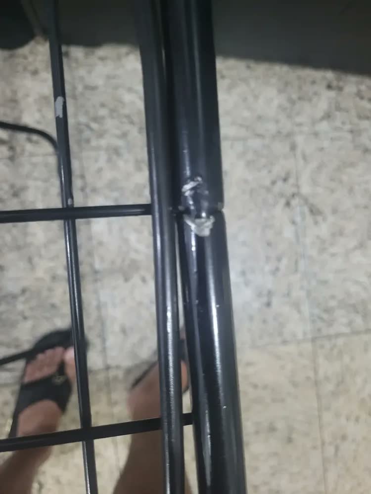 foto de Varal Roupa Chão Com Abas Grande 25kg Retrátil Dobrável Cor Preto