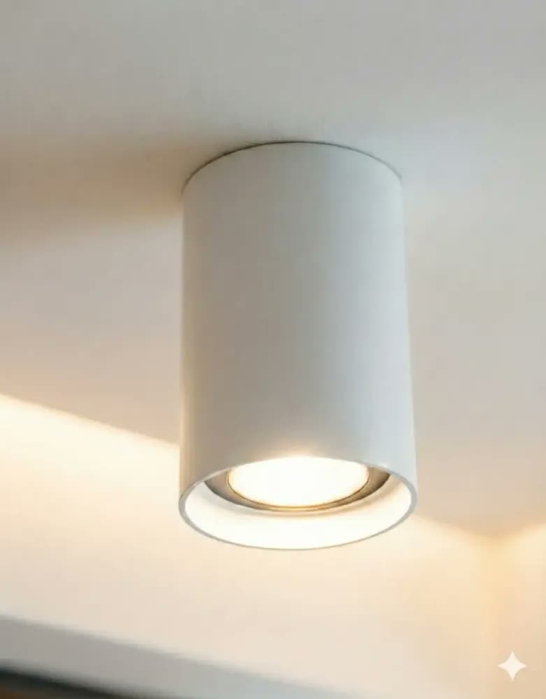 foto de Spot Sobrepor Redondo Delis Direcionável Led 3000K Branco Quente