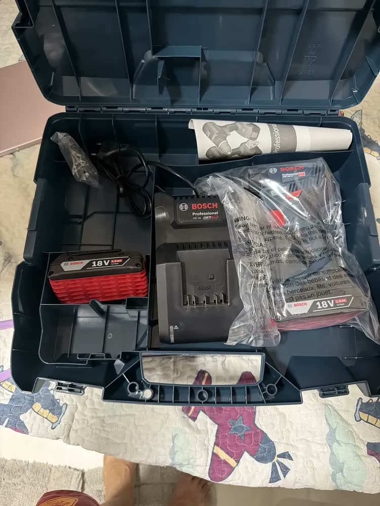 foto de Parafusadeira E Furadeira De Impacto 18v Gsb 18v-50 Com 2 Ba