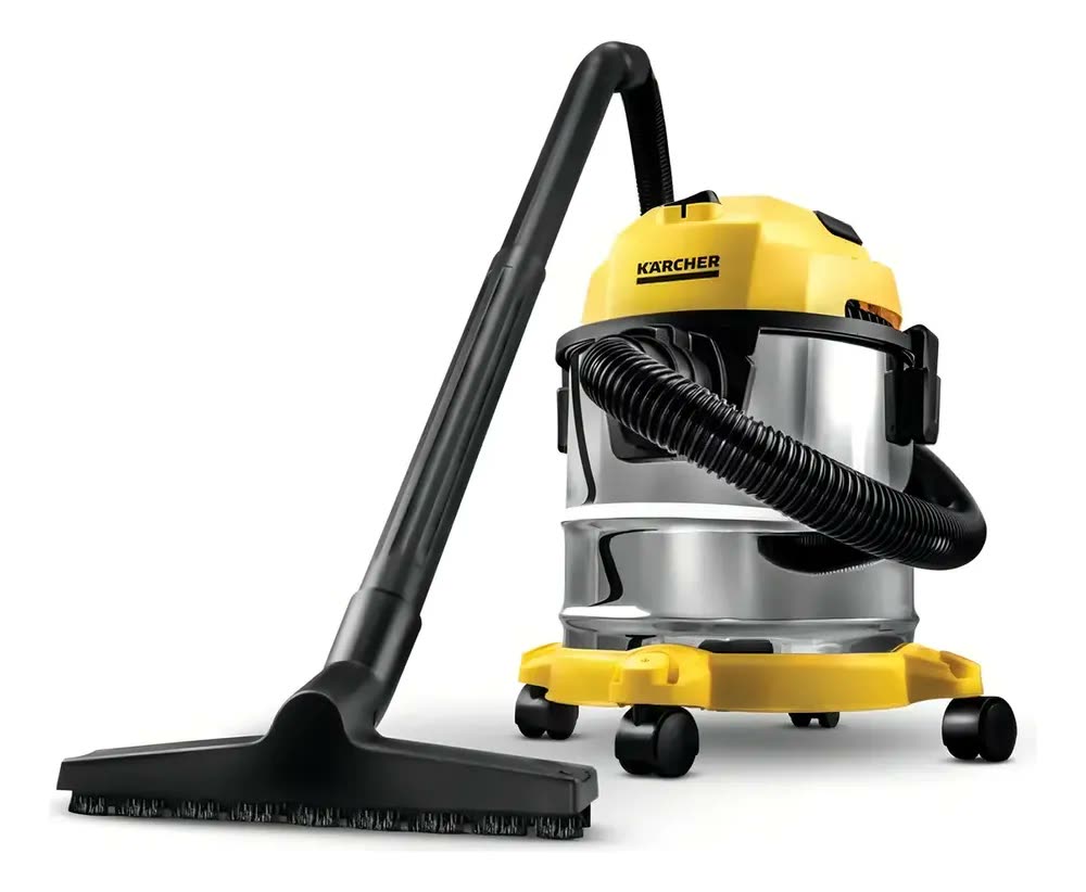 Aspirador De Pó E Água Inox 12l 1700w (wdl 1s) Karcher