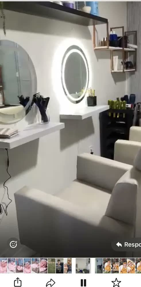 foto de Espelho Redondo 60x60 Jateado Com Luz Led 2 Cores Touch Luxo