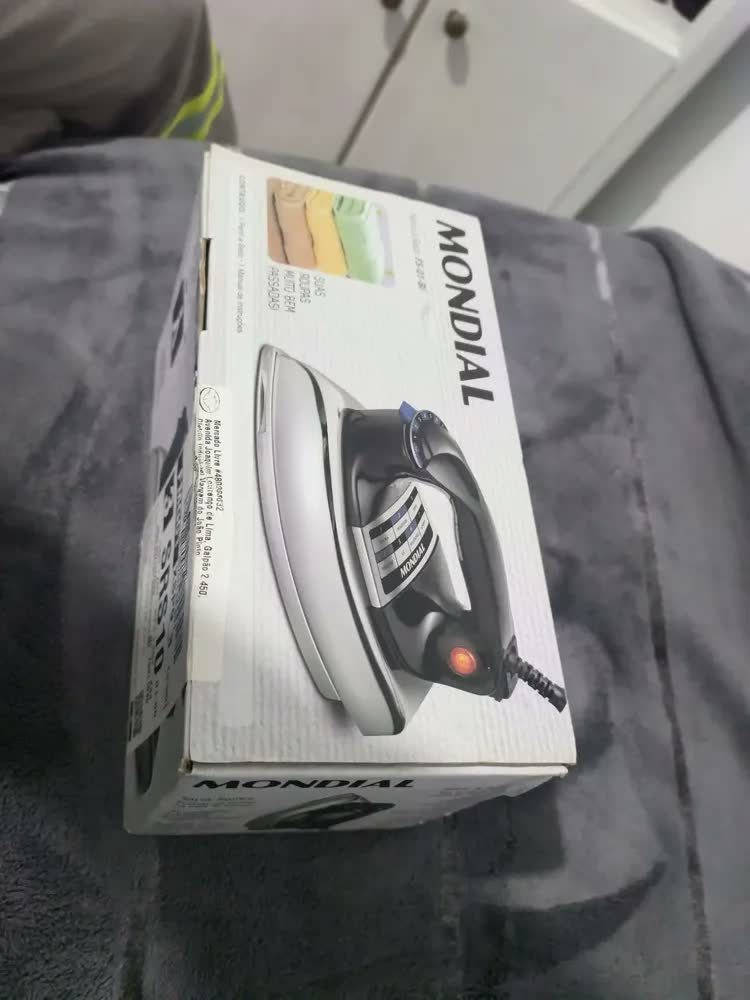foto de Ferro a Seco Mondial, 1250W - FS-01-BI