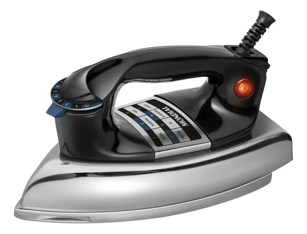 Ferro a Seco Mondial, 1250W - FS-01-BI