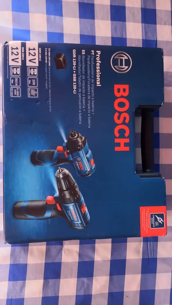 foto de Combo Parafusadeira Furadeira+chave Impacto Bosch