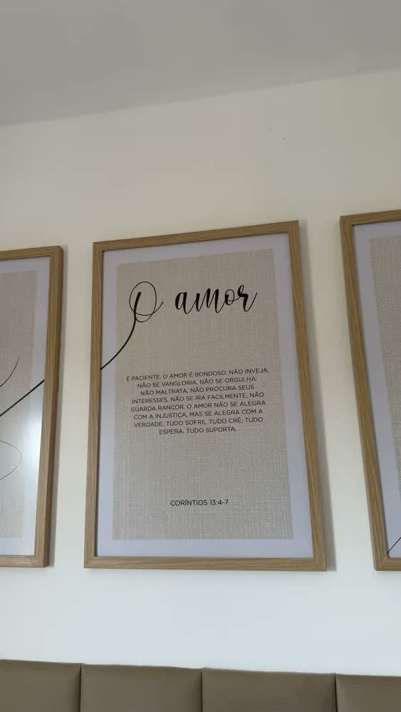 foto de Quadros Decorativos Quarto De Casal Amor Luxo Frases Moldura
