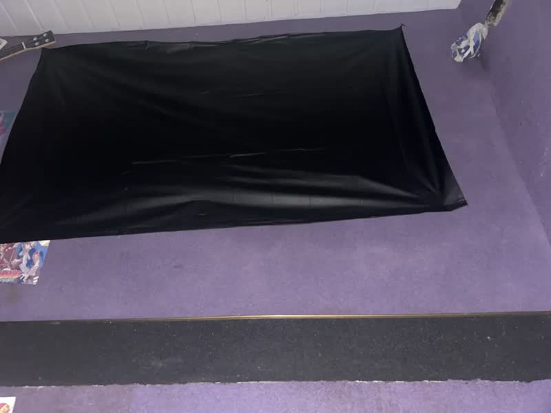 foto de Cortina Painel Blackout Velcro Sala Quarto Cozinha 2,15x1,35