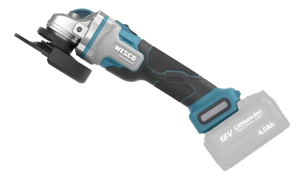 Esmerilhadeira Angular Brushless 125mm Sem Bateria Wesco