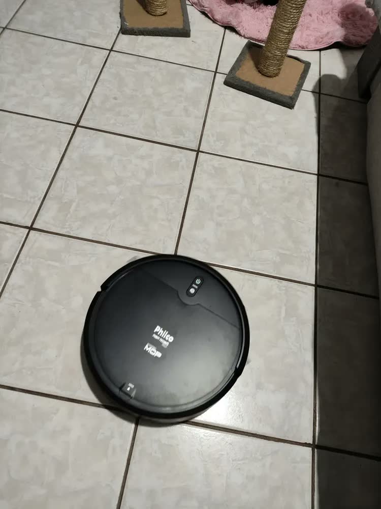 foto de Aspirador de pó robô philco 3 em 1 pas23 Com Mop Preto