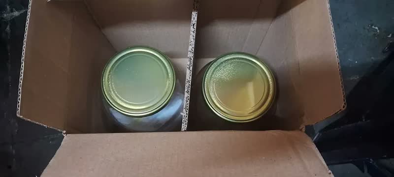 foto de Kit 2 Potes De Vidro Conserva 2 Litros Mantimentos Kombucha