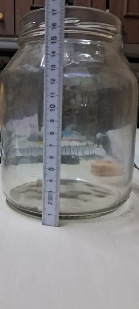 foto de Kit 2 Potes De Vidro Conserva 2 Litros Mantimentos Kombucha