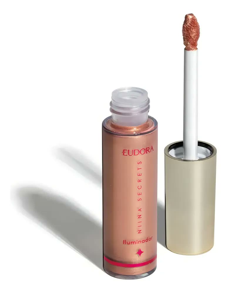 Iluminador Líquido Luminous Niina Secrets A Cor Tom Da Maquiagem Bronze