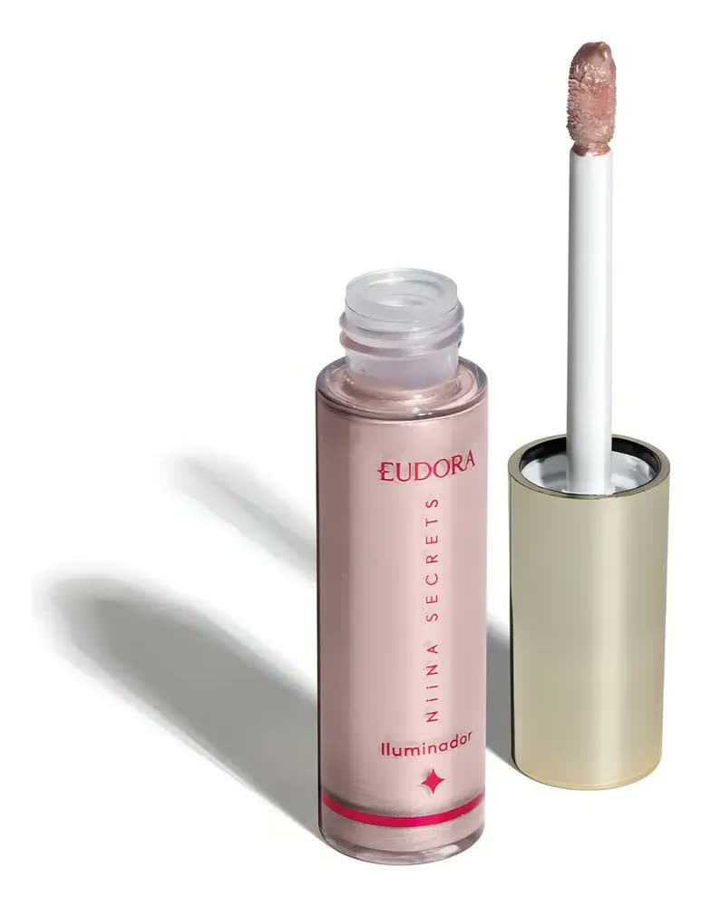 Iluminador Líquido Luminous Niina Secrets A Cor Tom Da Maquiagem Rose