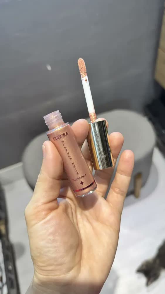 foto de Iluminador Líquido Luminous Niina Secrets Eudora 10ml Tom Da Maquiagem Bronze