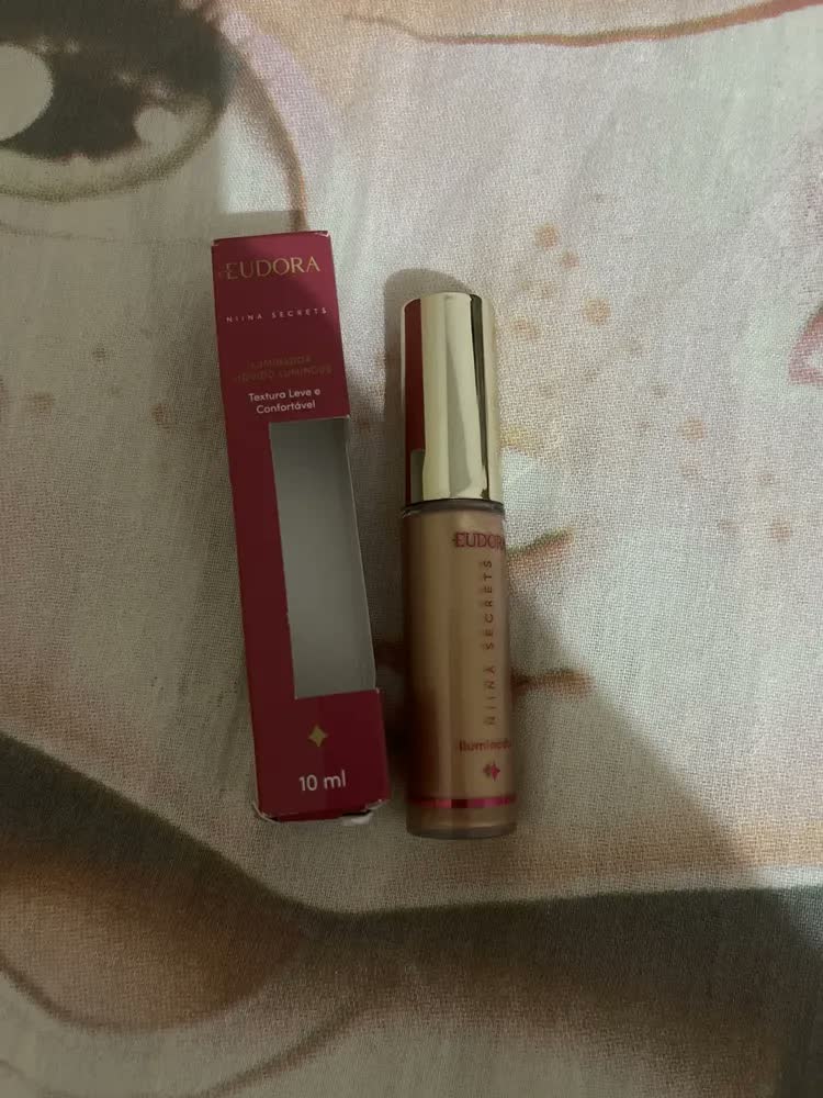 foto de Iluminador Líquido Luminous Niina Secrets Eudora 10ml Tom Da Maquiagem Bronze