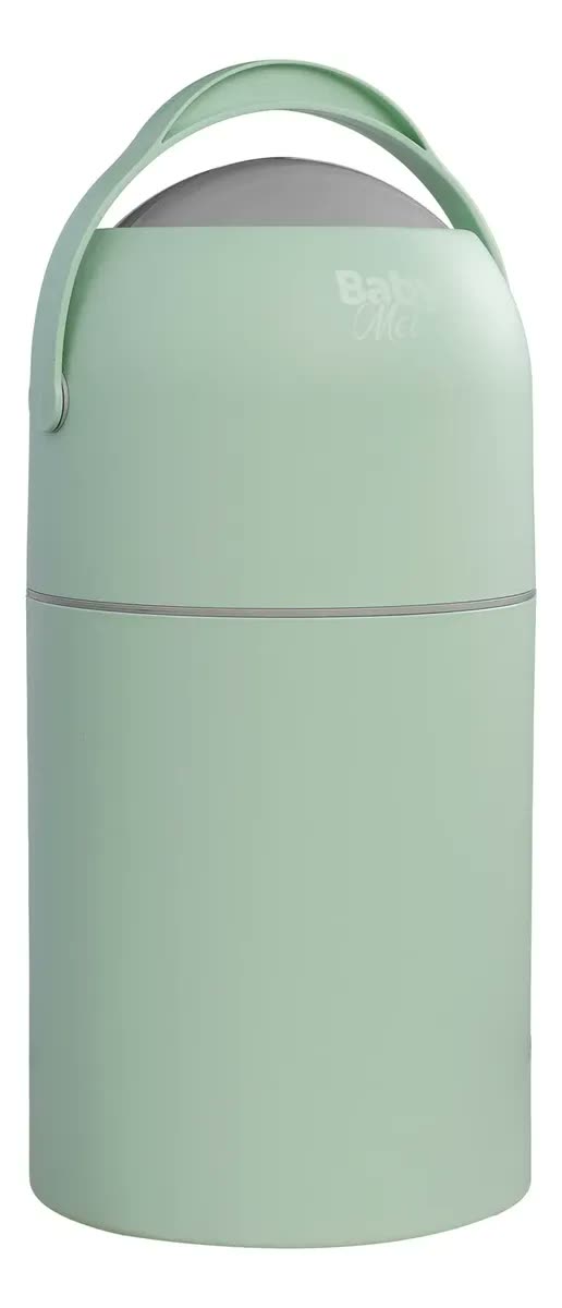 foto de Lixeira Antiodor Fraldas + Cesto De Roupas Bebe