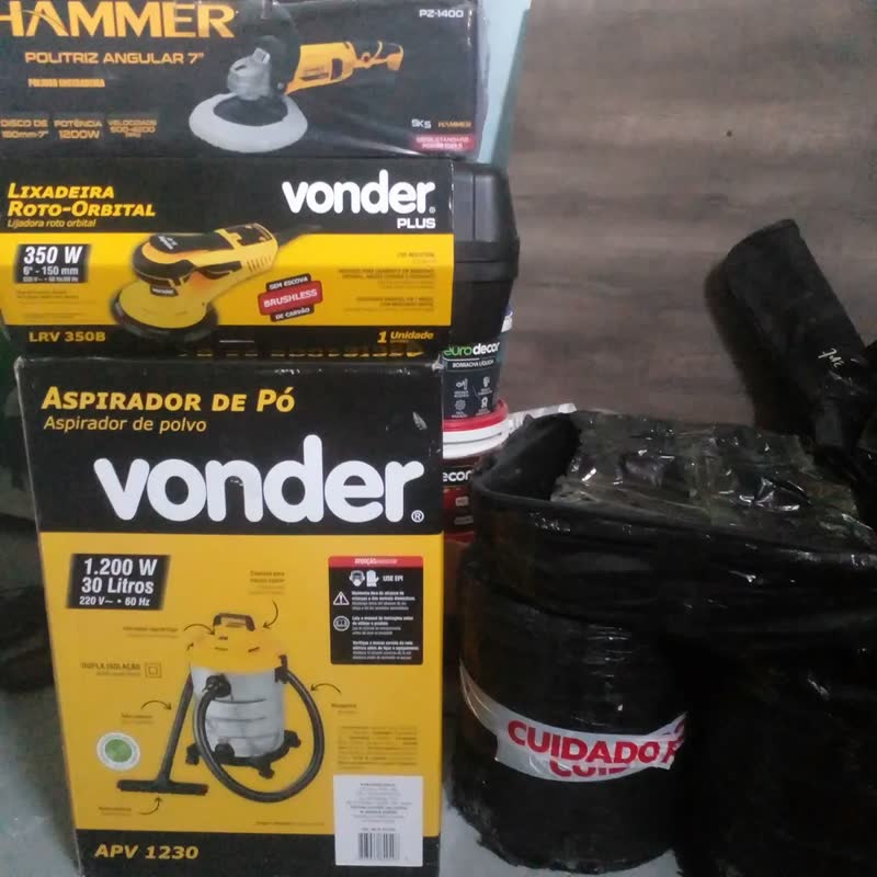 foto de Aspirador De Pó e Líquidos 1200w 30 Litros Apv 1230 Linha Profissional Vonder