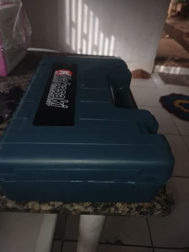 foto de Martelete Rotativo Furadeira De Impacto 1200w Cor Azul-aço Frequência 50/60hz