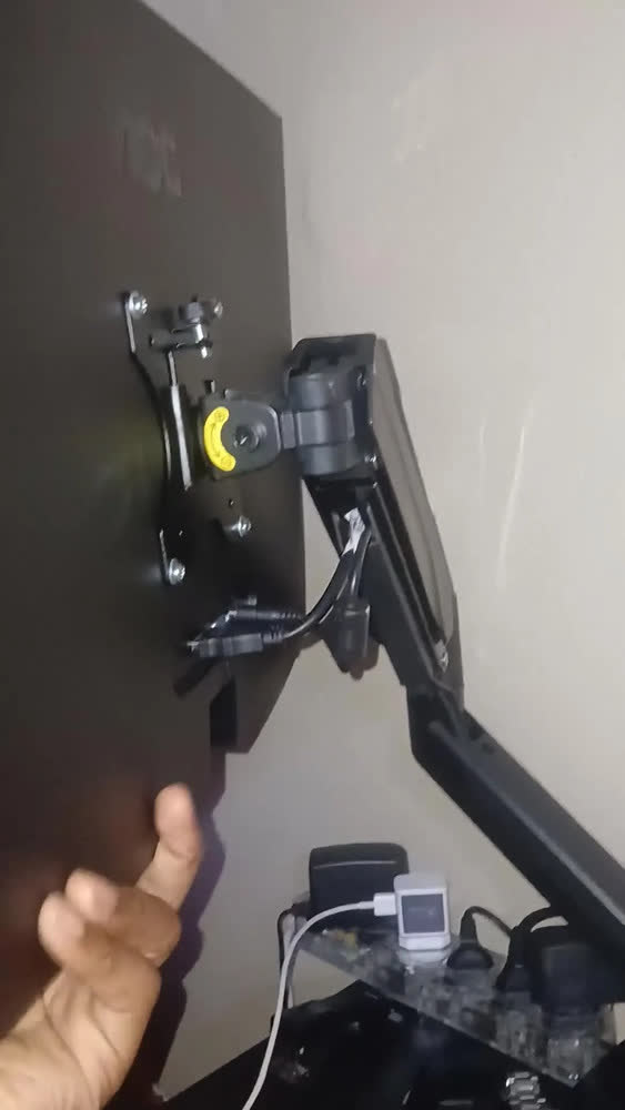 foto de Suporte Ergonômico Articulado De Mesa Para Monitor Tela 14