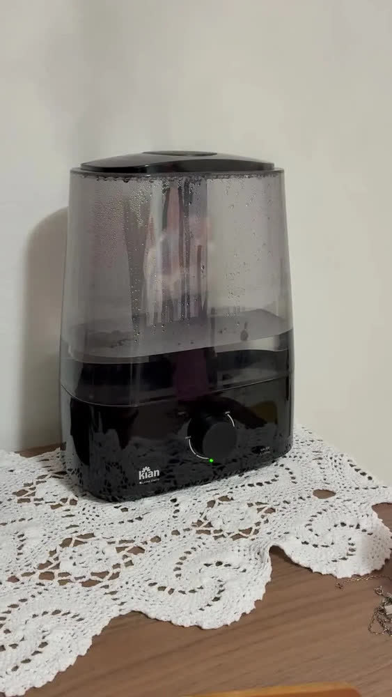 foto de Umidificador de Ar Kian Ultrassônico 5 L Bivolt com Desligamento Automático