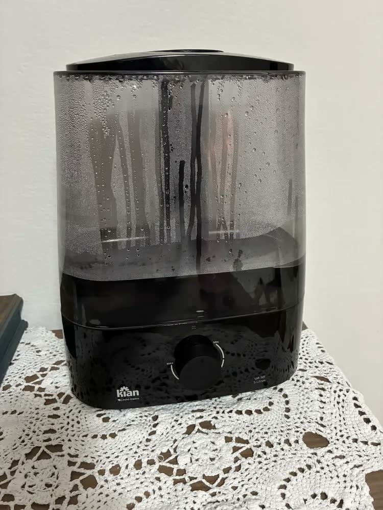 foto de Umidificador de Ar Kian Ultrassônico 5 L Bivolt com Desligamento Automático