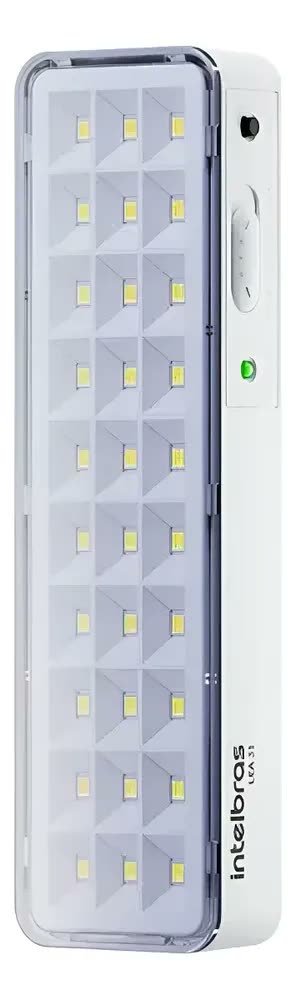 Luminária De Emergência 30 Leds Lea 31 Intelbras Cor Branco
