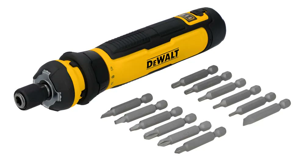 Parafusadeira Sem Fio Com Controle Flexdrive E Pontas DeWalt DWHT66719 Preto