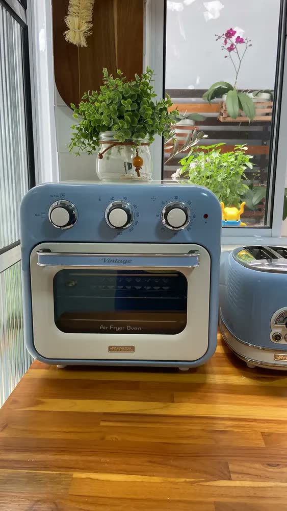 foto de Fritadeira Air Fryer E Forno Vintage Ariete Verde