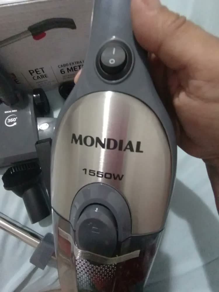 foto de Aspirador De Pó Turbo Cycle Hepa 1550w Ap-41-gi Mondial