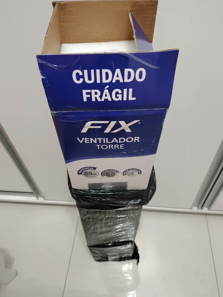 foto de Ventilador de Torre Fix Silencioso, 3 Velocidades e Oscilação
