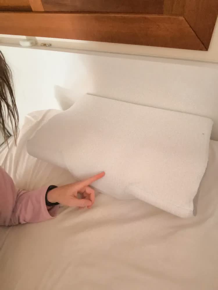 foto de Travesseiro Ergonômico Sonopillow Memory Foam Cervical Ortopédico Branco