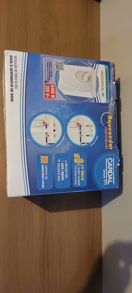 foto de Aquecedor Elétrico Cardal Individual 4T 6400W Para Torneira