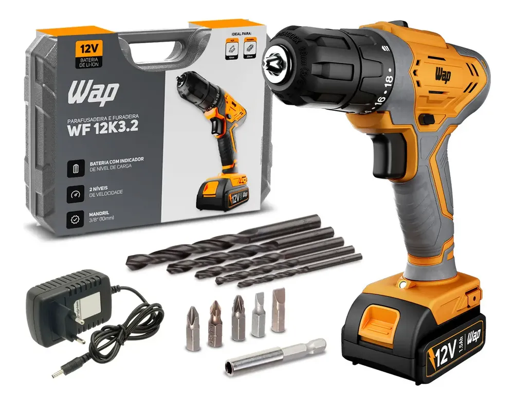 foto de Parafusadeira E Furadeira De Impacto Wf 12k3.2 Wap