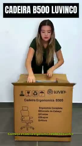vídeo do produto