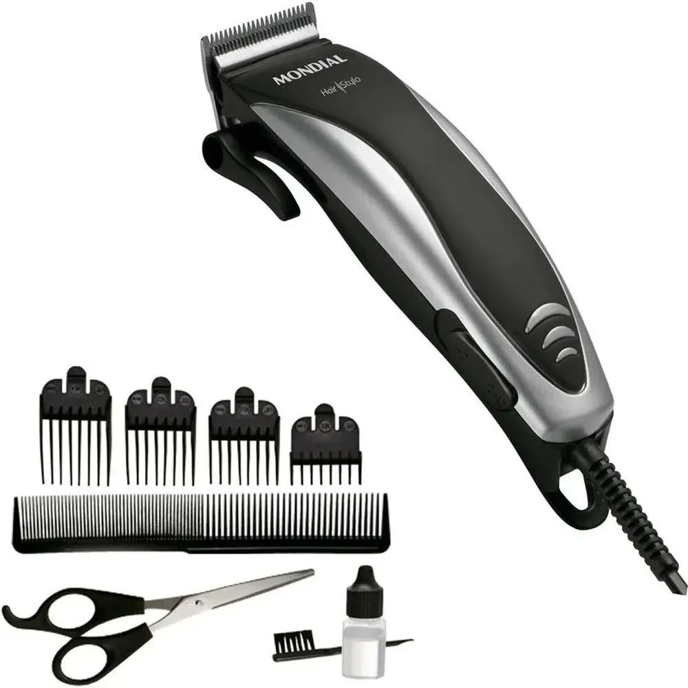 Vendida Maquina D Cortar Cabelos110 Profissional Cor Prata/preto