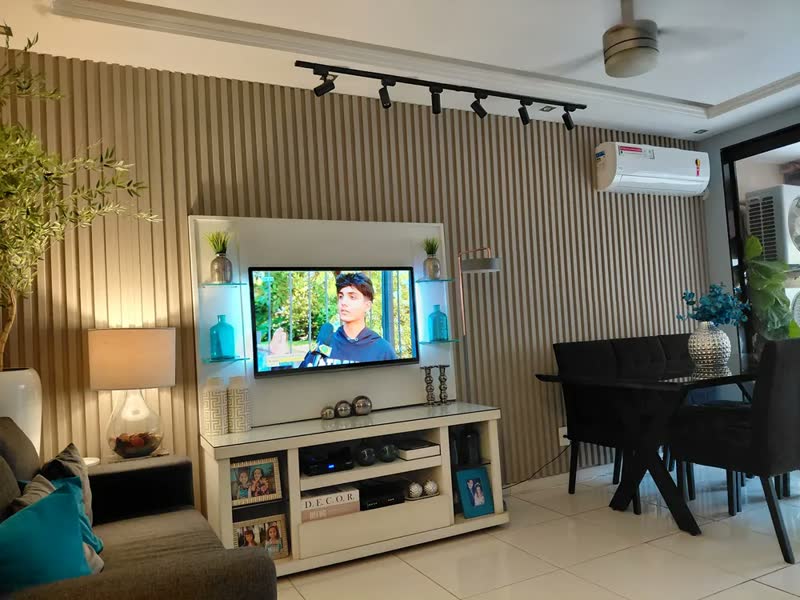 foto de Painel Ripado Modaza Wpc Cinza 18 X 285 Cm