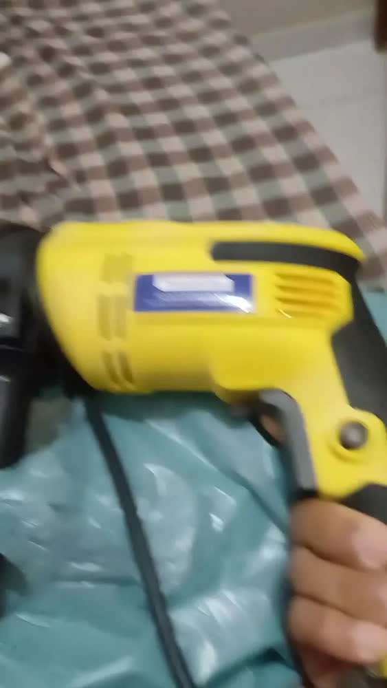 foto de Furadeira De Impacto 500w 1/2 Verso/reverso Tramontina Cor Cinza Frequência 1