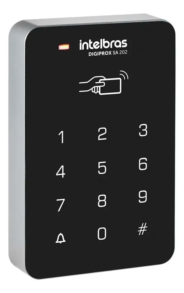 Controlador De Acesso Digiprox Rfid Sa202 Intelbras