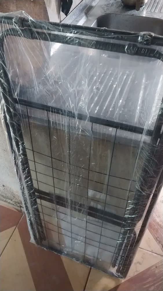 foto de Varal De Chão Para Roupas Aço Com Abas Slim Preto Mor