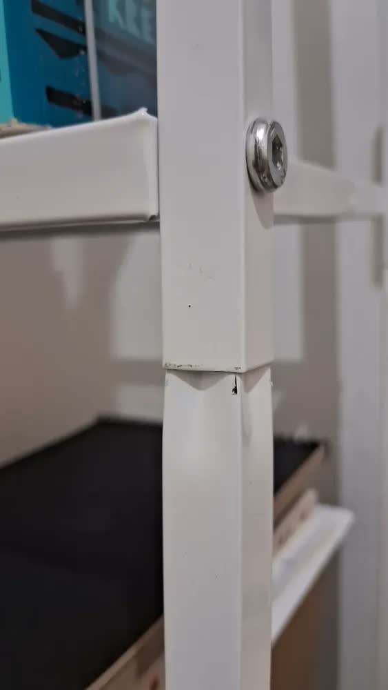 foto de Estante Industrial De Aço 4 Prateleiras Para Livros Multiuso