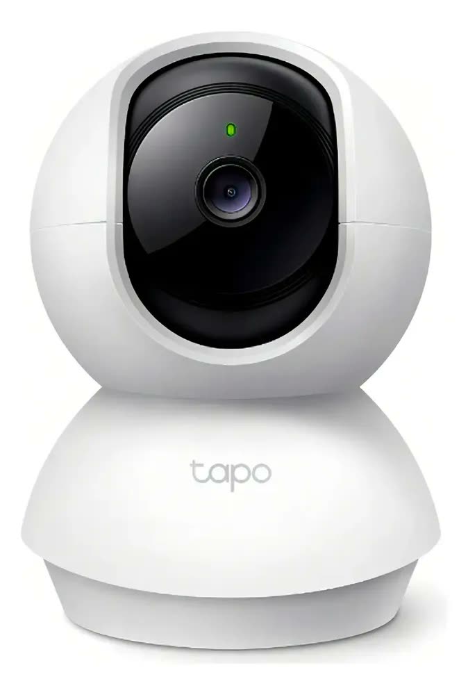 Câmera Wi-Fi Full HD 1080p TP-Link Tapo TC70(BR) Pan/Tilt Visão Noturna Áudio Bidirecional