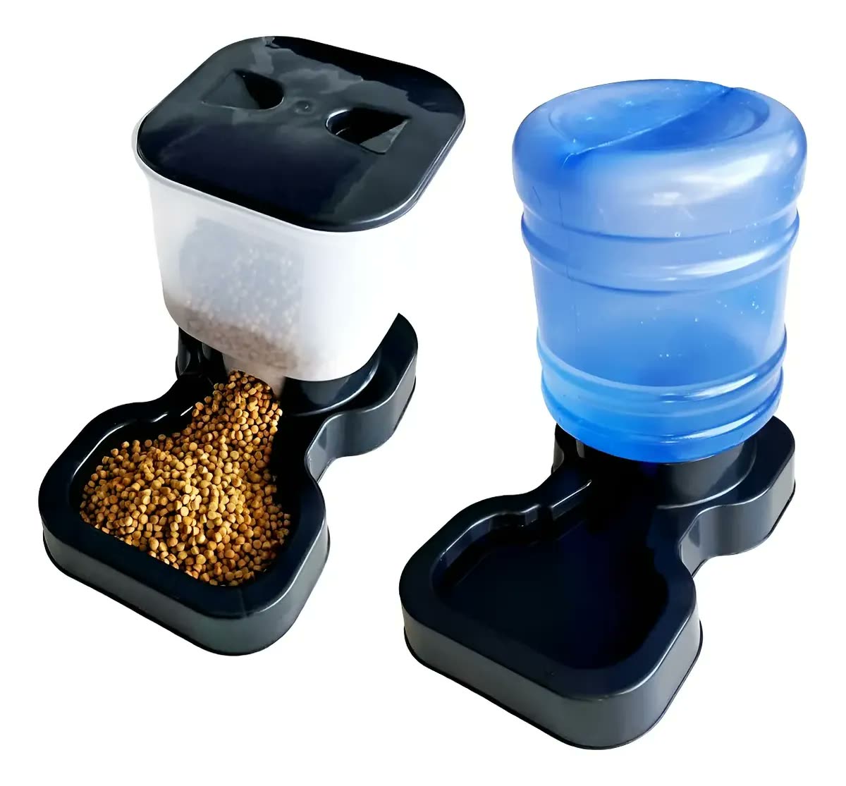 Kit Bebedouro E Tratador P/ Cachorro Grande Porte Automático