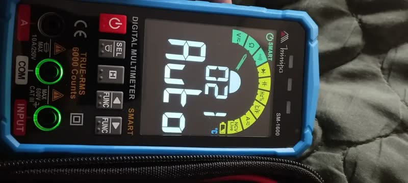 foto de Multímetro Digital Smart Sm-1600 Minipa Temperatura Ncv 600v