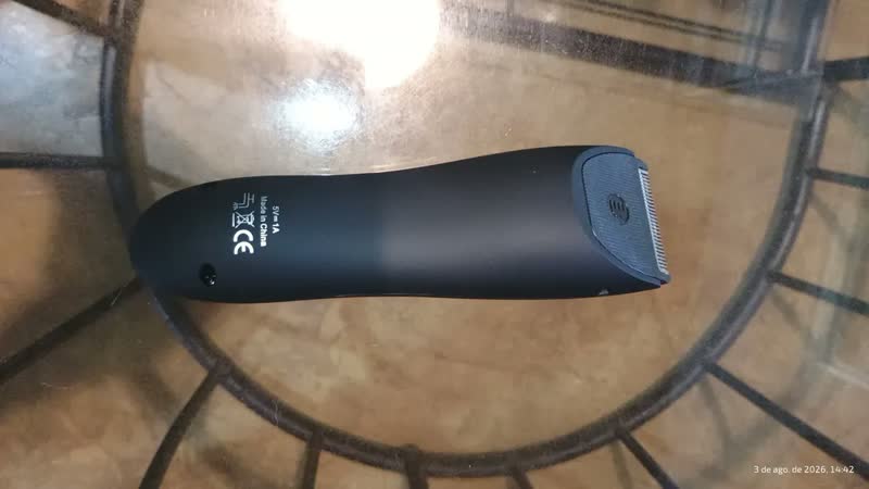 foto de All-in Barbeador Eletrico Aparador De Pelos Areas Intimas Barba Homem Aparelho De Barbear Maquina De Cortar Cabelo Recarregável A Prova Da Agua Portatil