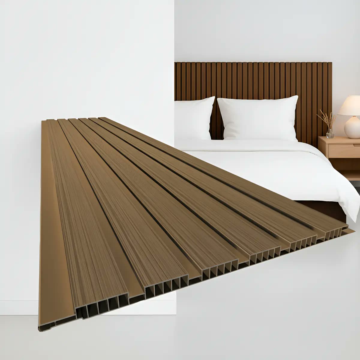 foto de Painel Ripado De Pvc 20 Cm X 3 Metros Régua
