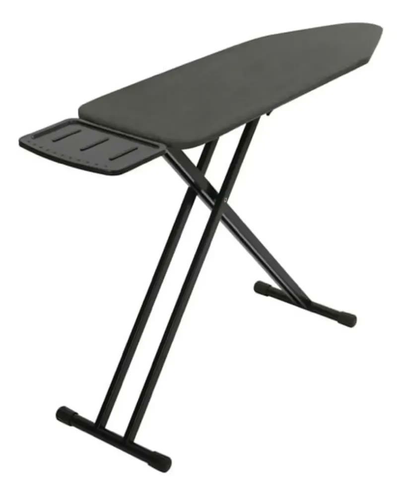 Tábua De Passar Roupas Easy Member's Mark Cinza Preta 122cm Cor Cinza-escuro Lisa