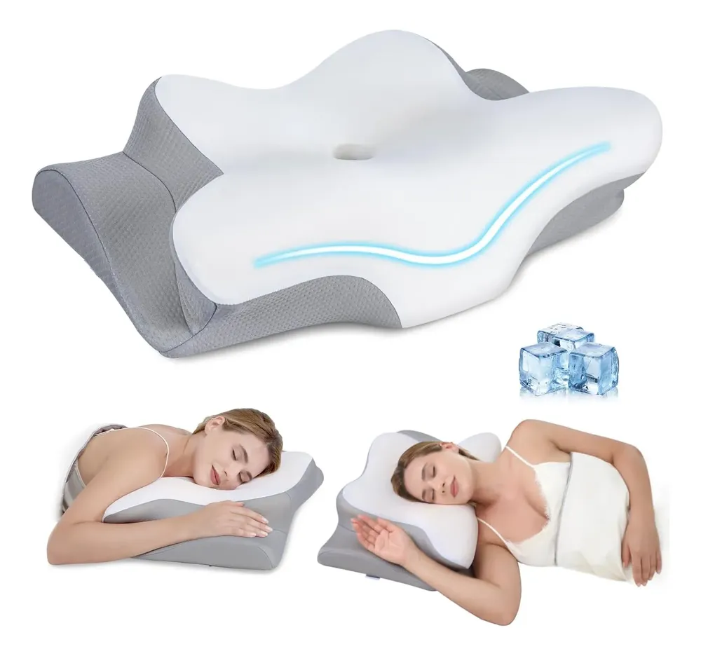 Travesseiro Ortopedico Cervical Relax Coluna Anti-ronco Nasa