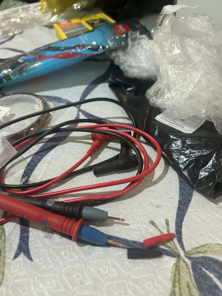 foto de Cabo de Teste Ponta Agulha para Multímetro 1000V 20A Yaxun YX-G10