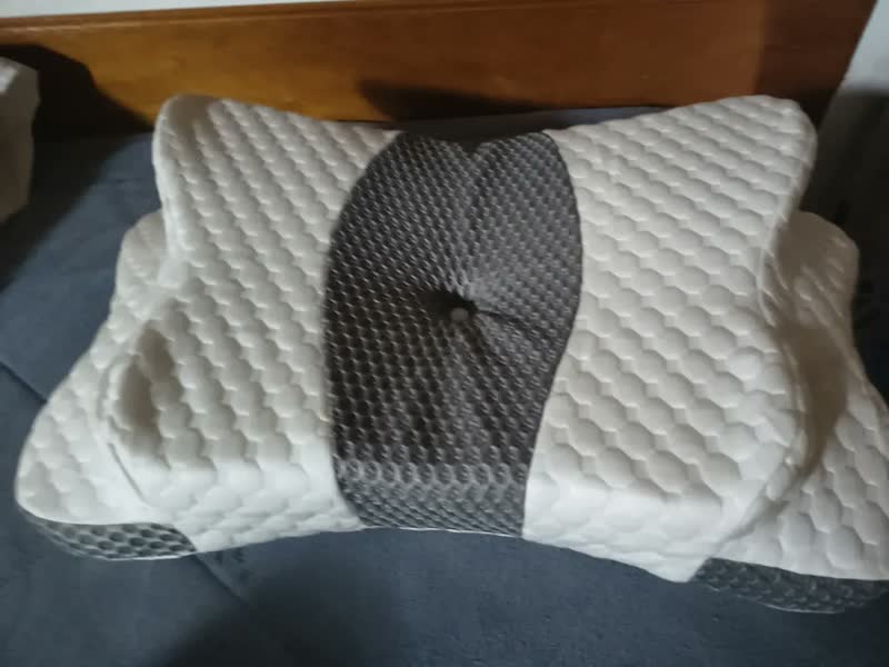 foto de Travesseiro Cervical Ortopedico Anti Ronco Ergonômico Nasa